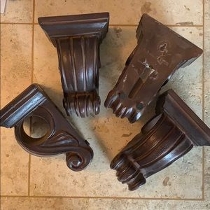 Drapery Scones Set of 4